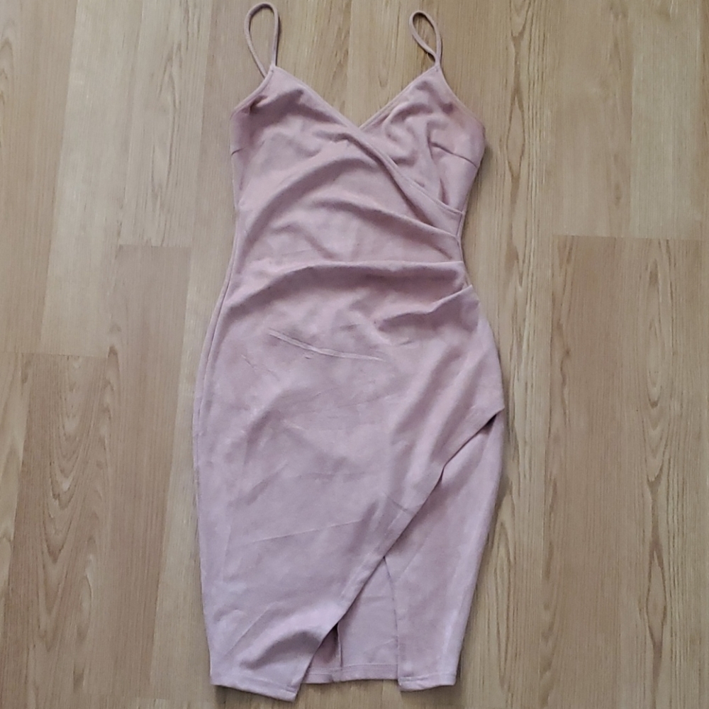 Velvet Sleeveless Mini Dress